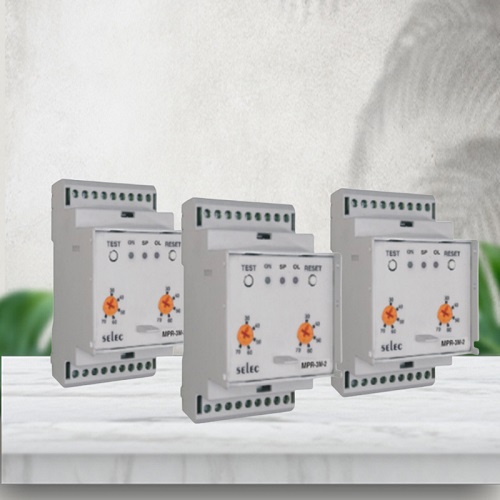 Selec MPR-3M-2-415V(3 pha) Relay bảo vệ động cơ 3 pha 3 dây 415VAC